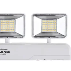 Ilustração do bloco de iluminação de emergência LED Blumenau