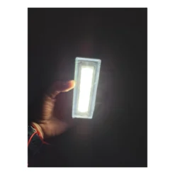 Ilustração da iluminária de emergência