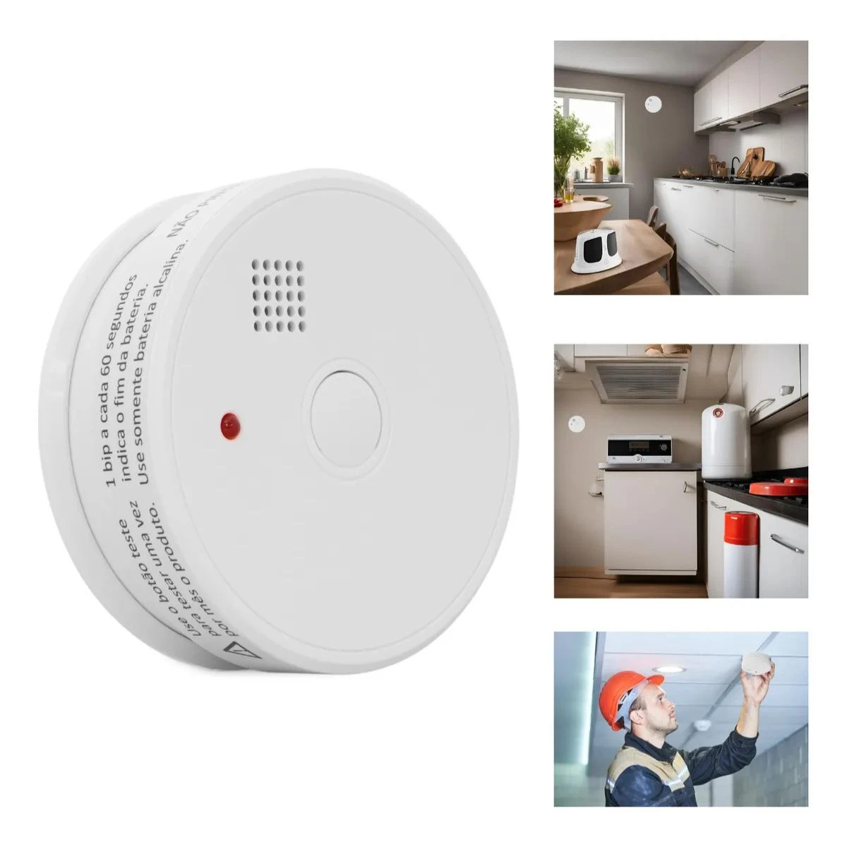 Detector de Fumaça Autônomo Residencial Segurimax - Imagem 6