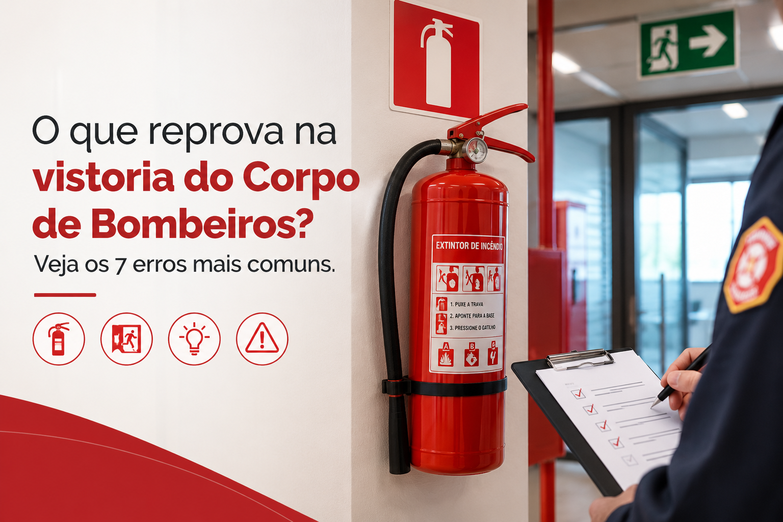 o que reprova na vistoria